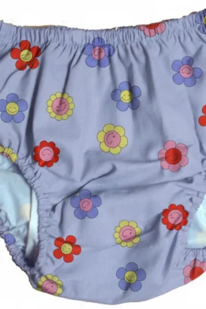 Culotte coton étanche fleurs